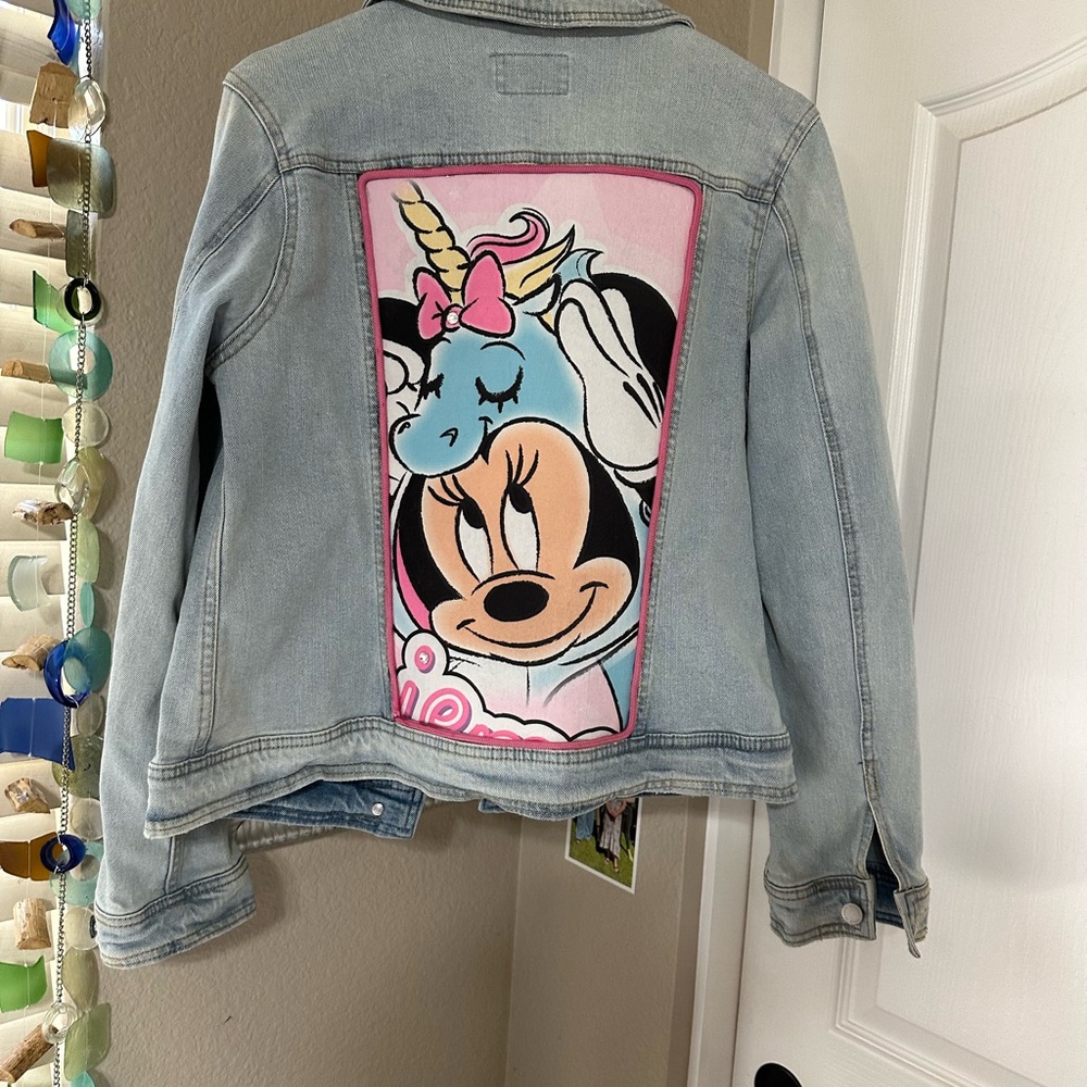 Disney - One of a Kind, Unique - Item Name: (Minnie) Pink Pony Jacket - denim - Picture 12 of 16